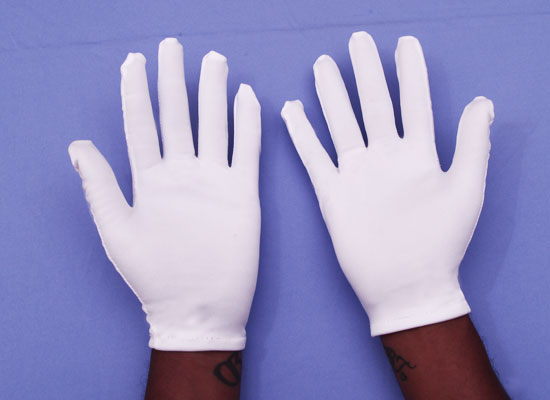 Lint Free Polyster Gloves